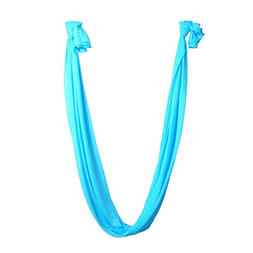 SHYSBV 2.8M * 1M Longitud Yoga Flying Swing Hamaca Anti-Gravity Yoga Elástico Inversión Aérea Swing Sling Strap Prop-Rojo