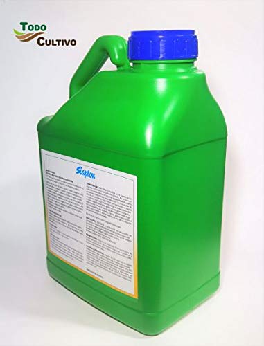 Siapton Abono foliar 5 litros. Bioestimulante Rico en aminoácidos Libres Que Reduce el Consumo de energia de la Planta.