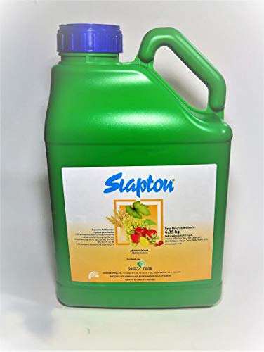 Siapton Abono foliar 5 litros. Bioestimulante Rico en aminoácidos Libres Que Reduce el Consumo de energia de la Planta.