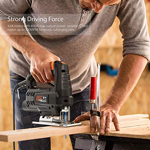 Sierra de Calar, Meterk 400W 6 Velocidades Ajustables:0-3000RPM Hogar Pequeño Multifunción de la Máquina de Corte Carpintería Sierra de Cadena de Corte de Alambre vio Herramientas Eléctricas Sierra de Calar, Meterk 400W 6 Velocidades Ajustables:0-3000RPM Hogar Pequeño Multifunción de la Máquina de Corte Carpintería Sierra de Cadena de Corte de Alambre vio Herramientas Eléctricas