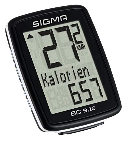 Sigma 09160 Cuenta Kilómetros, Deportes y Aire Libre, Negro, Talla Única