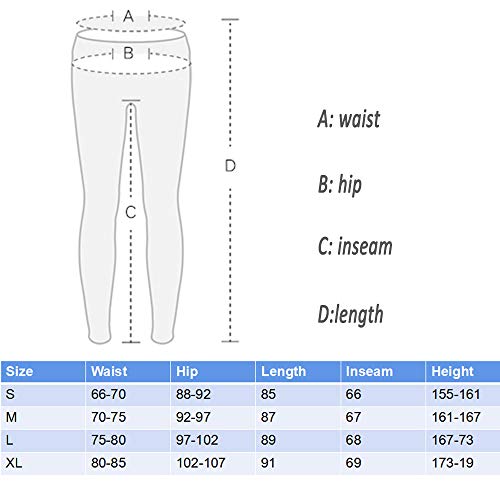 SILIK Womens Sports Workout Leggings atléticos Pantalones de yoga de longitud completa Pantalones de gimnasia para correr Medias Verde M SILIK Womens Sports Workout Leggings atléticos Pantalones de yoga de longitud completa Pantalones de gimnasia para correr Medias Verde M