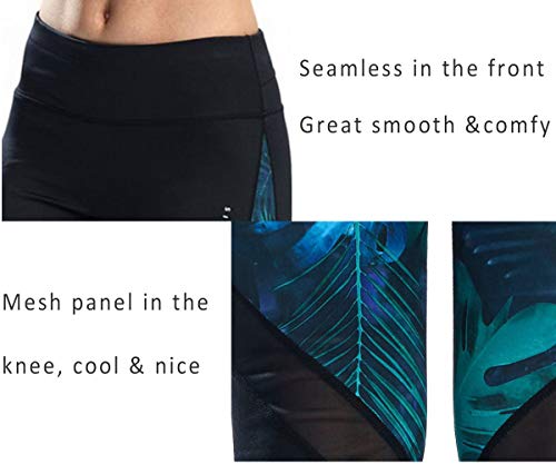 SILIK Womens Sports Workout Leggings atléticos Pantalones de yoga de longitud completa Pantalones de gimnasia para correr Medias Verde M SILIK Womens Sports Workout Leggings atléticos Pantalones de yoga de longitud completa Pantalones de gimnasia para correr Medias Verde M