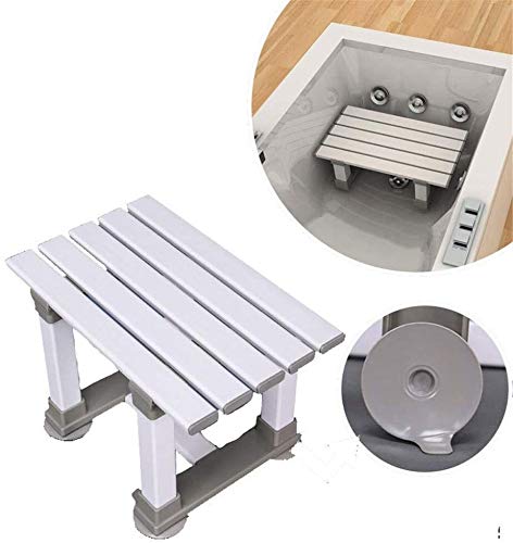 Silla de ducha antideslizante, Banco de bañera del taburete del asiento con ventosas Apto for mayores, los mayores, mujeres embarazadas, niños, personas con Discapacidad Física, la gente que es inconv Silla de ducha antideslizante, Banco de bañera del taburete del asiento con ventosas Apto for mayores, los mayores, mujeres embarazadas, niños, personas con Discapacidad Física, la gente que es inconv