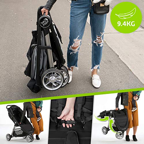 Silla de paseo City Mini® 2 de 3 ruedas Slate de Baby Jogger, desde nacimiento a 22kg. Color gris Silla de paseo City Mini® 2 de 3 ruedas Slate de Baby Jogger, desde nacimiento a 22kg. Color gris