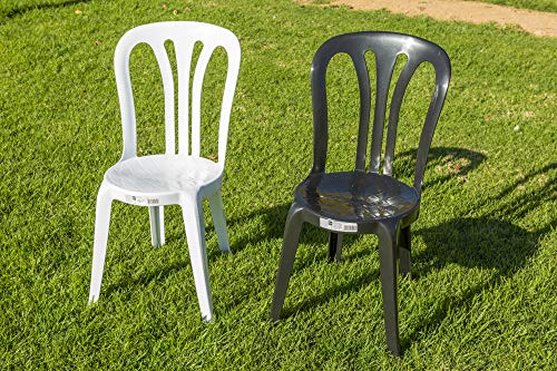 Silla garrocha (Blanco). Silla de PVC sin brazos. Silla de plástico sin reposabrazos. Sillas de plástico. Garrotxa Silla garrocha (Blanco). Silla de PVC sin brazos. Silla de plástico sin reposabrazos. Sillas de plástico. Garrotxa