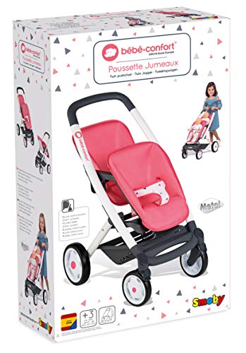 Silla gemelar de Bebé Confort para muñecos (Smoby 253299) Silla gemelar de Bebé Confort para muñecos (Smoby 253299)
