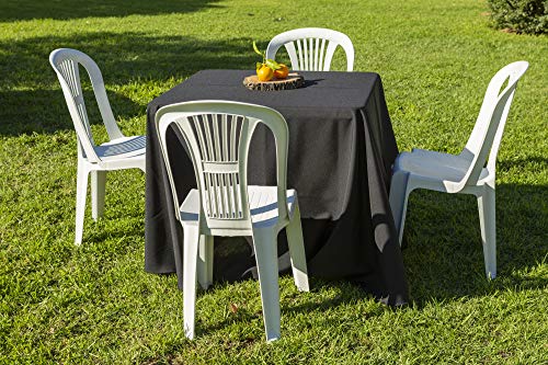 Silla sin brazos de pvc. Silla de plástico sin reposabrazos. Sillas de pvc sin brazos para catering, restaurantes, hostelería. Sillas apilables en pvc.