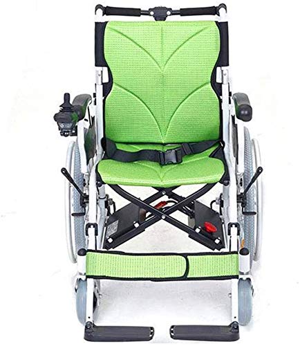 Sillas de ruedas eléctricas para adultos Ligera Energía Eléctrica silla de ruedas Scooter, Aviación viaje seguro motorizado Silla de ruedas eléctrica ayuda a la movilidad, Verde Para los ancianos y di Sillas de ruedas eléctricas para adultos Ligera Energía Eléctrica silla de ruedas Scooter, Aviación viaje seguro motorizado Silla de ruedas eléctrica ayuda a la movilidad, Verde Para los ancianos y di