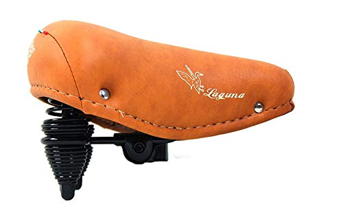 Sillín Montegrappa "Laguna" con Muelles Ideal Bici Graziella - Holanda - Bici de Paseo - Color Miel Sillín Montegrappa "Laguna" con Muelles Ideal Bici Graziella - Holanda - Bici de Paseo - Color Miel