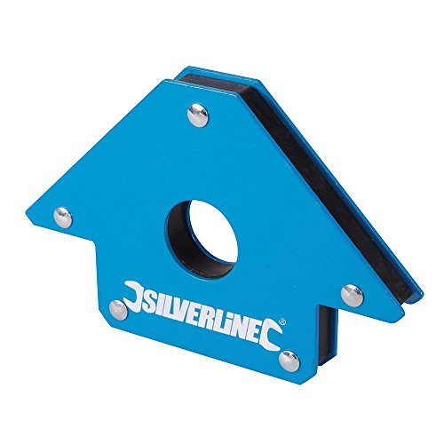 Silverline 868731 - Escuadra Magnetica para soldar