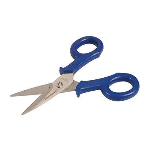 Silverline Tools 956775 Tijeras de Electricista, Azul