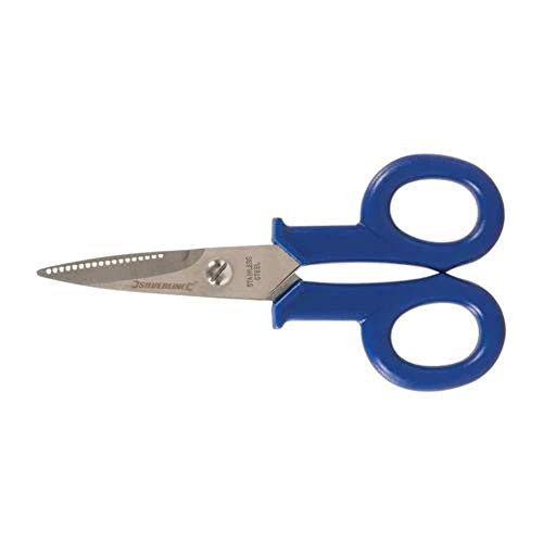 Silverline Tools 956775 Tijeras de Electricista, Azul