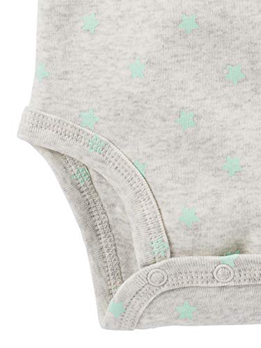 Simple Joys by Carter's - Conjunto de 6 piezas de body para bebé (manga corta y larga) y pantalones ,Gris (Gray Lamb) ,US NB (EU 56-62) Simple Joys by Carter's - Conjunto de 6 piezas de body para bebé (manga corta y larga) y pantalones ,Gris (Gray Lamb) ,US NB (EU 56-62)
