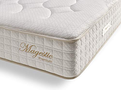 SIMPUR RELAX: Colchón 135x190 cm Muelles Ensacados Individualmente Visco Spring Magestic | Altura +/- 30 cm | Sistema con Viscoelástica de última generación | Multicapas: 9 Capas Diferenciadas SIMPUR RELAX: Colchón 135x190 cm Muelles Ensacados Individualmente Visco Spring Magestic | Altura +/- 30 cm | Sistema con Viscoelástica de última generación | Multicapas: 9 Capas Diferenciadas