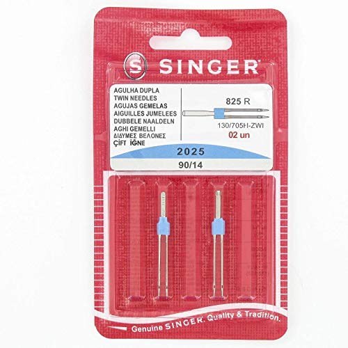Singer - Agujas Dobles para máquina de Coser (Distancia: 3) Singer - Agujas Dobles para máquina de Coser (Distancia: 3)
