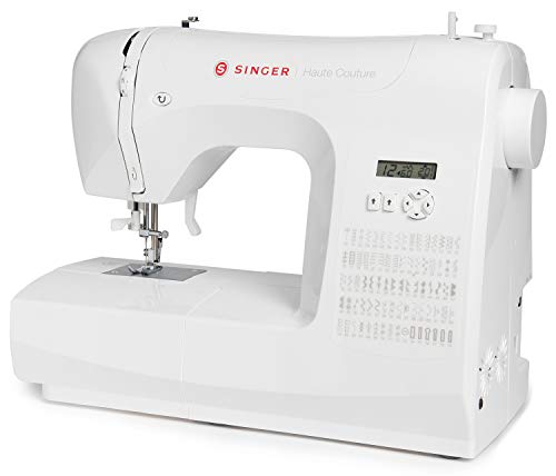 Singer Haute Couture - Máquina de coser electrónica de edición exclusiva, 80 puntos de costura, portátil, eléctrica, profesional, automática, costura creativa, fácil para principiantes Singer Haute Couture - Máquina de coser electrónica de edición exclusiva, 80 puntos de costura, portátil, eléctrica, profesional, automática, costura creativa, fácil para principiantes