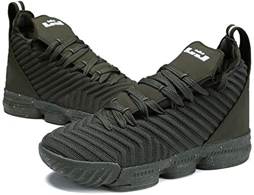 SINOES 2020 Zapatillas De Baloncesto para Hombre, Botas De Baloncesto De Absorción De Choque De Rendimiento Zapatillas KPU + De Tejido Ligero