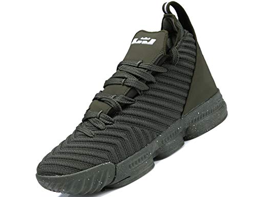 SINOES 2020 Zapatillas De Baloncesto para Hombre, Botas De Baloncesto De Absorción De Choque De Rendimiento Zapatillas KPU + De Tejido Ligero