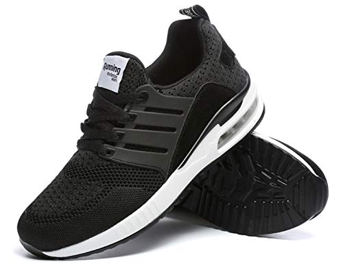 SINOES 2020 Zapatillas de Deportivos de Running para Mujer Gimnasia Ligero Sneakers Negro Azul Gris Blanco