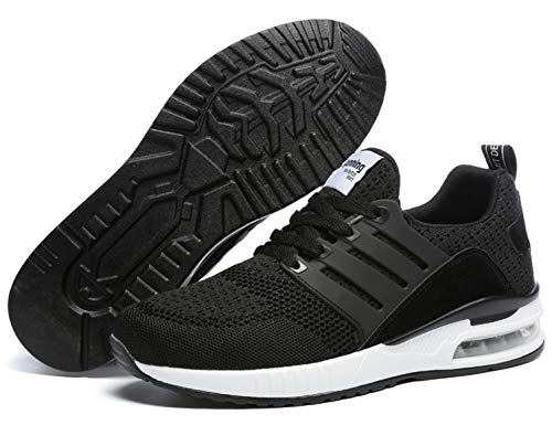 SINOES 2020 Zapatillas de Deportivos de Running para Mujer Gimnasia Ligero Sneakers Negro Azul Gris Blanco SINOES 2020 Zapatillas de Deportivos de Running para Mujer Gimnasia Ligero Sneakers Negro Azul Gris Blanco