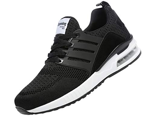 SINOES 2020 Zapatillas de Deportivos de Running para Mujer Gimnasia Ligero Sneakers Negro Azul Gris Blanco SINOES 2020 Zapatillas de Deportivos de Running para Mujer Gimnasia Ligero Sneakers Negro Azul Gris Blanco