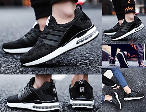 SINOES 2020 Zapatillas de Deportivos de Running para Mujer Gimnasia Ligero Sneakers Negro Azul Gris Blanco SINOES 2020 Zapatillas de Deportivos de Running para Mujer Gimnasia Ligero Sneakers Negro Azul Gris Blanco