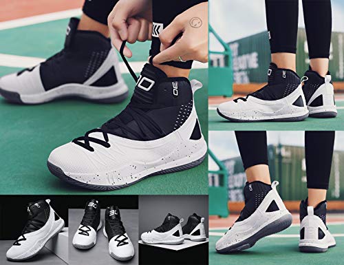 SINOES Hombres de Baloncesto Zapatos Super Star Ultra Boost Basket Ball Zapatos Zapatillas Unisex