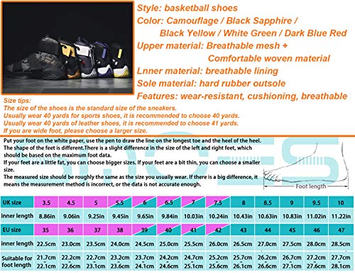 SINOES Moda Zapatillas Hombres Zapatos 2018 Adolescentes Adultos Deporte de Baloncesto Transpirables y livianas Calzado Gimnasio Sneakers Deportivas Padel Transpirables SINOES Moda Zapatillas Hombres Zapatos 2018 Adolescentes Adultos Deporte de Baloncesto Transpirables y livianas Calzado Gimnasio Sneakers Deportivas Padel Transpirables