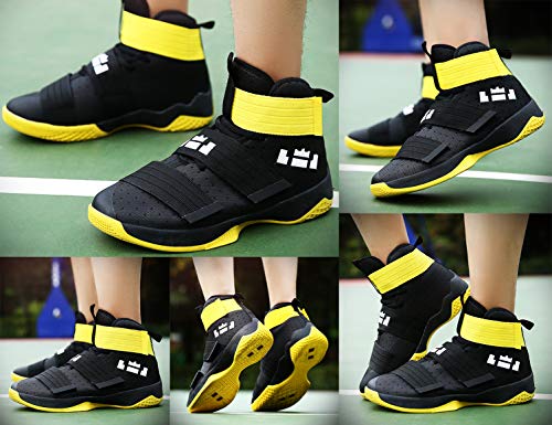 SINOES Moda Zapatillas Hombres Zapatos 2018 Adolescentes Adultos Deporte de Baloncesto Transpirables y livianas Calzado Gimnasio Sneakers Deportivas Padel Transpirables SINOES Moda Zapatillas Hombres Zapatos 2018 Adolescentes Adultos Deporte de Baloncesto Transpirables y livianas Calzado Gimnasio Sneakers Deportivas Padel Transpirables