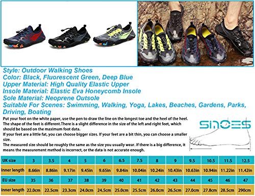 SINOES Zapatos de Agua de Playa Zapatos Deportivos Mujer Hombre Pareja Deportes Aire Libre Calzado de Deportes acuáticos de Ocio Calcetines Descalzos de Yoga Aqua de Secado rápido SINOES Zapatos de Agua de Playa Zapatos Deportivos Mujer Hombre Pareja Deportes Aire Libre Calzado de Deportes acuáticos de Ocio Calcetines Descalzos de Yoga Aqua de Secado rápido