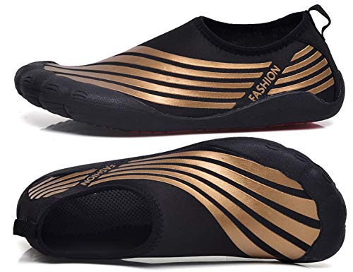 SINOES Zapatos de Agua Mujer Hombre Escarpines Transpirables Water Shoes Ligera Zapatillas de Surf Playa Natación Yoga Piscina