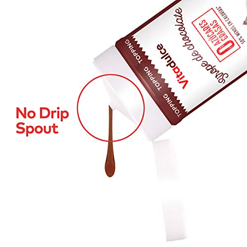 Sirope de chocolate sin azúcar, Topping de chocolate, Sirope bajo en calorías 400 gr - Vitadulce Sirope de chocolate sin azúcar, Topping de chocolate, Sirope bajo en calorías 400 gr - Vitadulce