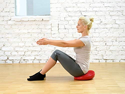 Sissel Balance Fit - Tabla de Equilibrio Rojo Rojo Talla:Talla única Sissel Balance Fit - Tabla de Equilibrio Rojo Rojo Talla:Talla única