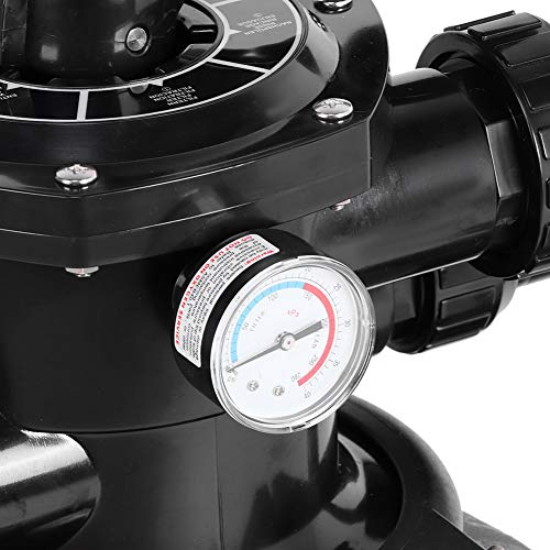 Sistema de filtro de arena para estanque y piscina, bomba y filtro para la filtración, sistema de bomba de agua de circulación, filtro de arena de gran volumen 4,32 m3/h (EU Plug) Sistema de filtro de arena para estanque y piscina, bomba y filtro para la filtración, sistema de bomba de agua de circulación, filtro de arena de gran volumen 4,32 m3/h (EU Plug)