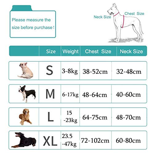 SISVIV Arnés para Perros Pequeños Reflectante Arneses Chaleco para Perros Cachorro Acolchado Ajustable Antitirones Oxford Duradero Transpirable Rojo S