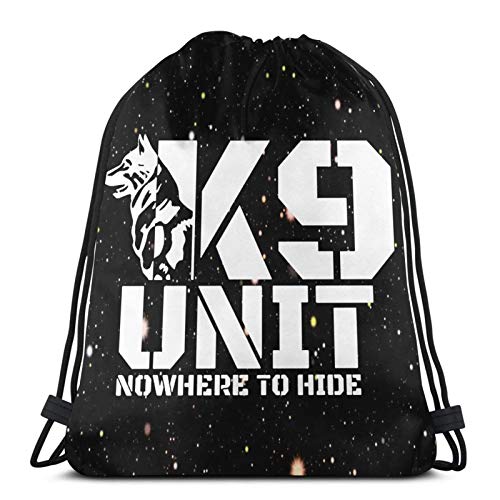 siyang Bolso Multifuncional con cordón Mochila Bolso Bandolera Bolsa Deportiva Baloncesto Fitness Viaje Unisex Sheriff K-9 siyang Bolso Multifuncional con cordón Mochila Bolso Bandolera Bolsa Deportiva Baloncesto Fitness Viaje Unisex Sheriff K-9