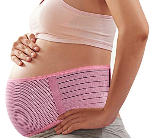 SIYWINA Cinturón de Maternidad Apoyo Durante el Embarazo Banda para Abdomen Faja de premamá, XL