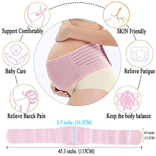 SIYWINA Cinturón de Maternidad Apoyo Durante el Embarazo Banda para Abdomen Faja de premamá, XL SIYWINA Cinturón de Maternidad Apoyo Durante el Embarazo Banda para Abdomen Faja de premamá, XL