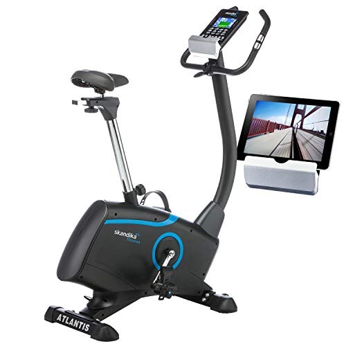 skandika Atlantis - ergómetro/Bicicleta estática - hasta 150 Kg - 12 programas - Ruedas de Transporte - Soporte Tableta skandika Atlantis - ergómetro/Bicicleta estática - hasta 150 Kg - 12 programas - Ruedas de Transporte - Soporte Tableta