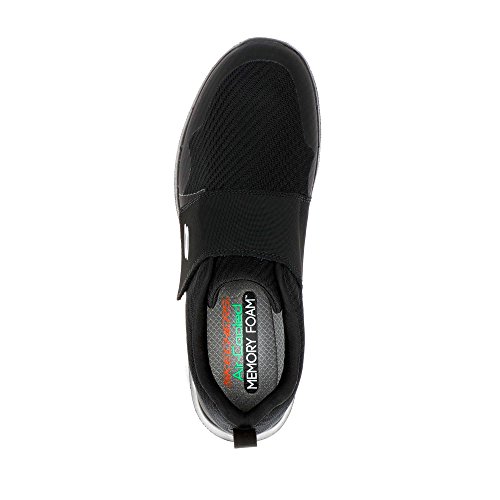 Skechers 52183, Zapatillas con Velcro Hombre, Negro, 41 EU Skechers 52183, Zapatillas con Velcro Hombre, Negro, 41 EU