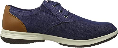 Skechers DARLOW REMEGO', Zapatillas Hombre, Tela Vaquera Azul, 40 EU