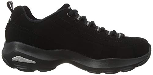 Skechers D'Lite Ultra-Reverie, Entrenadores Mujer, Negro (BBK Black Trubuck/Silver Trim #L), 40 EU Skechers D'Lite Ultra-Reverie, Entrenadores Mujer, Negro (BBK Black Trubuck/Silver Trim #L), 40 EU