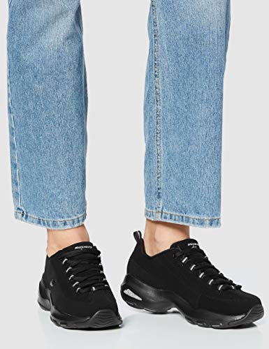Skechers D'Lite Ultra-Reverie, Entrenadores Mujer, Negro (BBK Black Trubuck/Silver Trim #L), 40 EU Skechers D'Lite Ultra-Reverie, Entrenadores Mujer, Negro (BBK Black Trubuck/Silver Trim #L), 40 EU