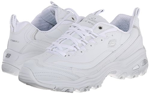Skechers D'Lites-Fresh Start, Zapatillas Mujer, Multicolor (WSL Black Leather/Mesh/Charcoal Trim #ll), 38 EU Skechers D'Lites-Fresh Start, Zapatillas Mujer, Multicolor (WSL Black Leather/Mesh/Charcoal Trim #ll), 38 EU