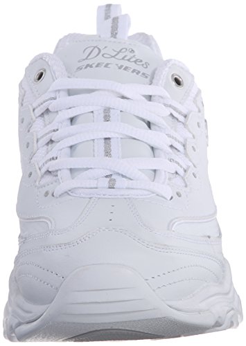 Skechers D'Lites-Fresh Start, Zapatillas Mujer, Multicolor (WSL Black Leather/Mesh/Charcoal Trim #ll), 38 EU Skechers D'Lites-Fresh Start, Zapatillas Mujer, Multicolor (WSL Black Leather/Mesh/Charcoal Trim #ll), 38 EU