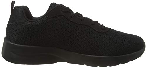 Skechers Dynamight 2.0 To Eye, Zapatillas Deportivas Mujer, Negro (BBK Black Mesh/Durabuck/Trim), 39 EU