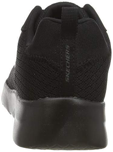 Skechers Dynamight 2.0 To Eye, Zapatillas Deportivas Mujer, Negro (BBK Black Mesh/Durabuck/Trim), 39 EU