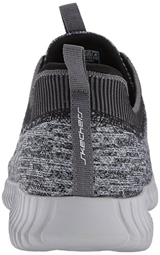 Skechers Elite Flex-Hartnell, Zapatillas Hombre, Multicolor (GYBK Black Mesh/Trim), 41 EU