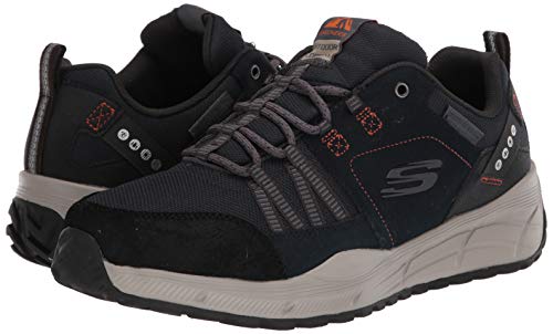 Skechers Equalizer 4.0 TRX, Zapatillas de Trekking Hombre, Multicolor (NVY Black Leather/Mesh/Synthetic/Black Trim), 45 EU